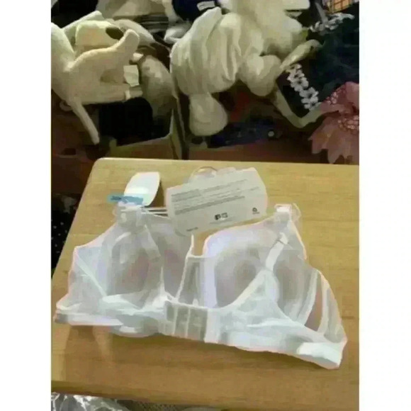 Bravado! Basic Women's Bra Adjustable Strap Nursing White Maternity Size XL/XXL - Picture 2 of 3